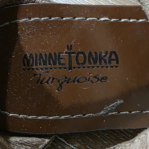 Minnetonka Fringe Sandal, Womens Size 9.5 - Picture 8 of 11